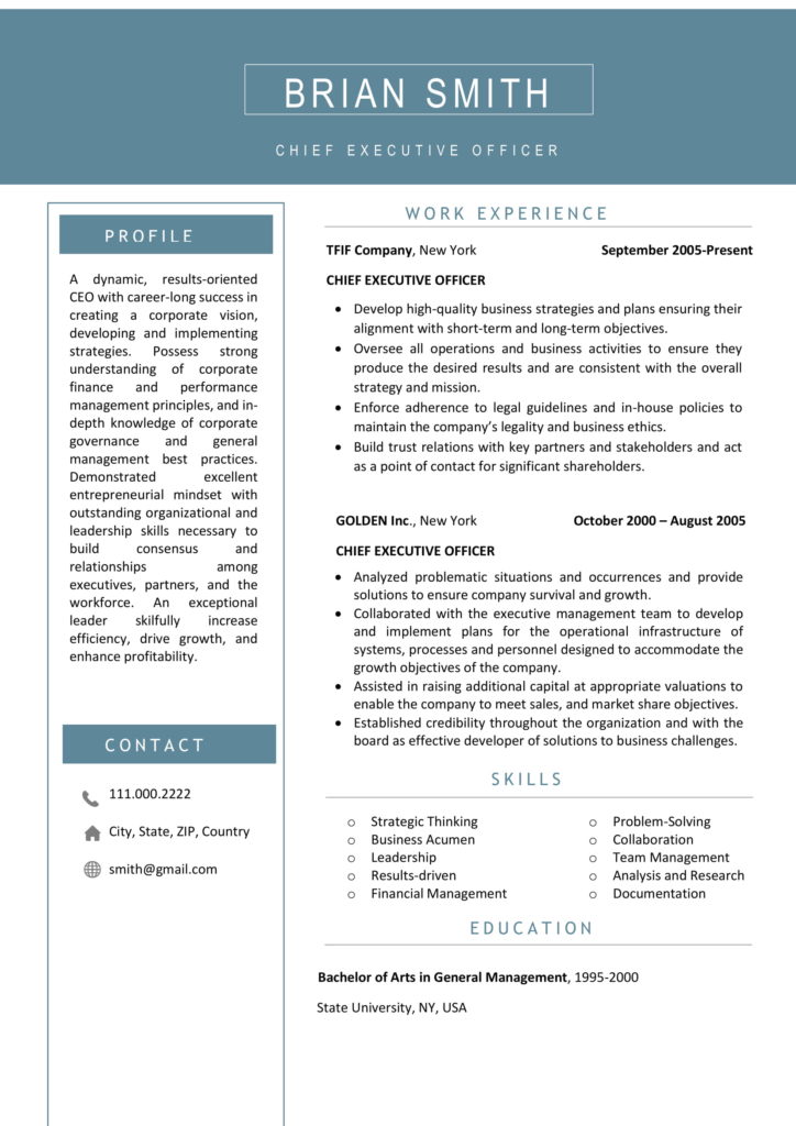 best resume writing services